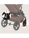 BN-LO-FREYA_2IN1_BROWN_CHOCOLATE,Carucior 2 in 1, Lionelo, Freya, Landou si salteluta ventilate, Pliabil, Reglare spatar-3 pozit