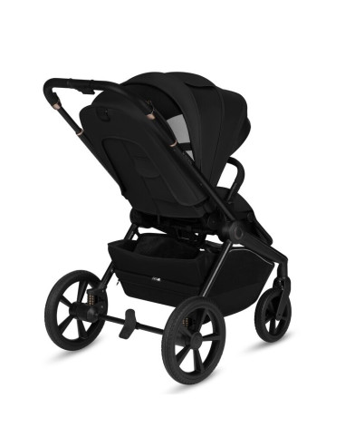BN-LO-FREYA_2IN1_BLACK_ONYX,Carucior 2 in 1, Lionelo, Freya, Landou si salteluta ventilate, Pliabil, Reglare spatar-3 pozitii, S