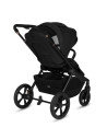 BN-LO-FREYA_2IN1_BLACK_ONYX,Carucior 2 in 1, Lionelo, Freya, Landou si salteluta ventilate, Pliabil, Reglare spatar-3 pozitii, S