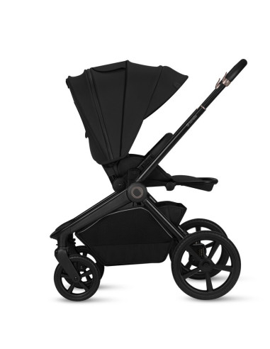 BN-LO-FREYA_2IN1_BLACK_ONYX,Carucior 2 in 1, Lionelo, Freya, Landou si salteluta ventilate, Pliabil, Reglare spatar-3 pozitii, S