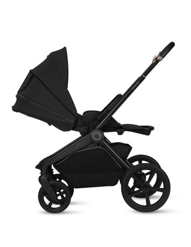 BN-LO-FREYA_2IN1_BLACK_ONYX,Carucior 2 in 1, Lionelo, Freya, Landou si salteluta ventilate, Pliabil, Reglare spatar-3 pozitii, S