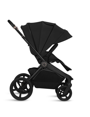 BN-LO-FREYA_2IN1_BLACK_ONYX,Carucior 2 in 1, Lionelo, Freya, Landou si salteluta ventilate, Pliabil, Reglare spatar-3 pozitii, S