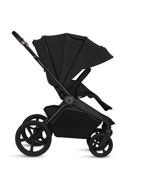 BN-LO-FREYA_2IN1_BLACK_ONYX,Carucior 2 in 1, Lionelo, Freya, Landou si salteluta ventilate, Pliabil, Reglare spatar-3 pozitii, S