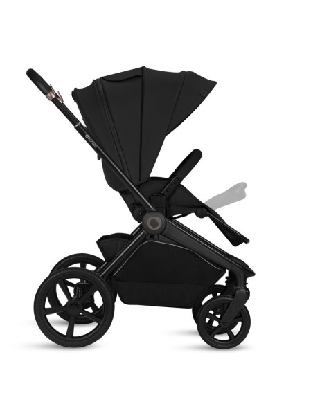 BN-LO-FREYA_2IN1_BLACK_ONYX,Carucior 2 in 1, Lionelo, Freya, Landou si salteluta ventilate, Pliabil, Reglare spatar-3 pozitii, S