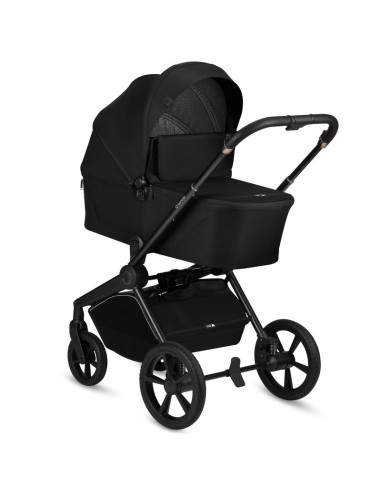 BN-LO-FREYA_2IN1_BLACK_ONYX,Carucior 2 in 1, Lionelo, Freya, Landou si salteluta ventilate, Pliabil, Reglare spatar-3 pozitii, S
