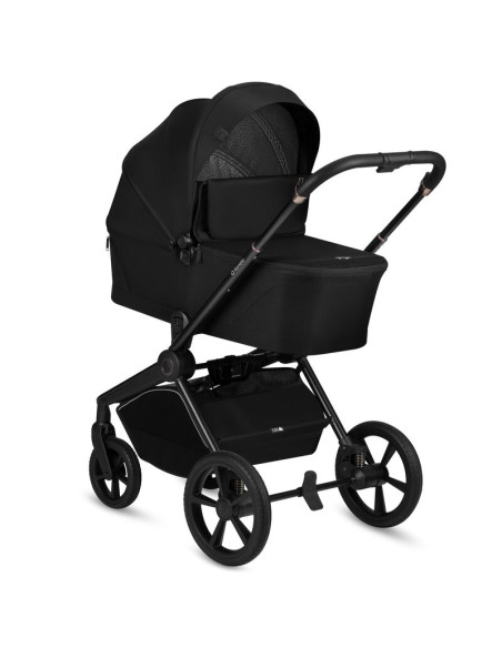 BN-LO-FREYA_2IN1_BLACK_ONYX,Carucior 2 in 1, Lionelo, Freya, Landou si salteluta ventilate, Pliabil, Reglare spatar-3 pozitii, S