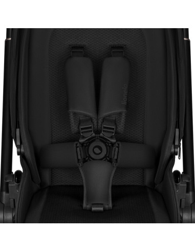 BN-LO-FREYA_2IN1_BLACK_ONYX,Carucior 2 in 1, Lionelo, Freya, Landou si salteluta ventilate, Pliabil, Reglare spatar-3 pozitii, S