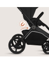 BN-LO-FREYA_2IN1_BLACK_ONYX,Carucior 2 in 1, Lionelo, Freya, Landou si salteluta ventilate, Pliabil, Reglare spatar-3 pozitii, S