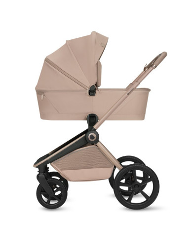 BN-LO-FREYA_3IN1_BEIGE_SAND,Carucior 3 in 1, Lionelo, Freya, Cu scoica ADAC, Landou si salteluta ventilate, Pliabil, Reglare spa