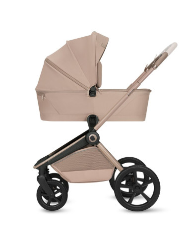 BN-LO-FREYA_3IN1_BEIGE_SAND,Carucior 3 in 1, Lionelo, Freya, Cu scoica ADAC, Landou si salteluta ventilate, Pliabil, Reglare spa