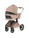 BN-LO-FREYA_3IN1_BEIGE_SAND,Carucior 3 in 1, Lionelo, Freya, Cu scoica ADAC, Landou si salteluta ventilate, Pliabil, Reglare spa