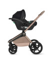 BN-LO-FREYA_3IN1_BEIGE_SAND,Carucior 3 in 1, Lionelo, Freya, Cu scoica ADAC, Landou si salteluta ventilate, Pliabil, Reglare spa