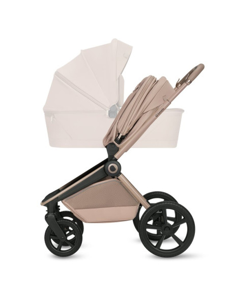 BN-LO-FREYA_3IN1_BEIGE_SAND,Carucior 3 in 1, Lionelo, Freya, Cu scoica ADAC, Landou si salteluta ventilate, Pliabil, Reglare spa