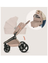 BN-LO-FREYA_3IN1_BEIGE_SAND,Carucior 3 in 1, Lionelo, Freya, Cu scoica ADAC, Landou si salteluta ventilate, Pliabil, Reglare spa