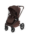BN-LO-FREYA_3IN1_BROWN_CHOCOLATE,Carucior 3 in 1, Lionelo, Freya, Cu scoica ADAC, Landou si salteluta ventilate, Pliabil, Reglar