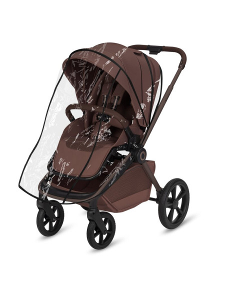 BN-LO-FREYA_3IN1_BROWN_CHOCOLATE,Carucior 3 in 1, Lionelo, Freya, Cu scoica ADAC, Landou si salteluta ventilate, Pliabil, Reglar