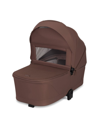 BN-LO-FREYA_3IN1_BROWN_CHOCOLATE,Carucior 3 in 1, Lionelo, Freya, Cu scoica ADAC, Landou si salteluta ventilate, Pliabil, Reglar