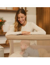 BN-LO-JODIE_GREEN_GRAPHITE,Patut co-sleeper, Lionelo, Jodie, Multifunctional, Reglabil in 6 pozitii pe inaltime, Saltea cu densi