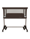 BN-LO-PARI_BROWN_CHOCOLATE,Patut co-sleeper, Lionelo, Pari, Multifunctional, Cu leganare, Reglabil in 6 pozitii pe inaltime, Sal