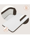 BN-LO-PARI_BROWN_CHOCOLATE,Patut co-sleeper, Lionelo, Pari, Multifunctional, Cu leganare, Reglabil in 6 pozitii pe inaltime, Sal