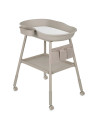 BN-LO-ROSIE_BEIGE_SAND,Masuta de infasat, Lionelo, Rosie, Cu saltea de infasat inclusa si roti, Spatiu pentru depozitare, Reglab