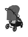 BN-LO-EMERALD_GREY_STONE,Carucior sport, Lionelo, Emerald, Pliere cu o mana, Copertina XXL UPF50+, Spatar reglabil, Suspensie co