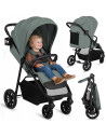 BN-LO-EMERALD_GREEN_FOREST,Carucior sport, Lionelo, Emerald, Pliere cu o mana, Copertina XXL UPF50+, Spatar reglabil, Suspensie
