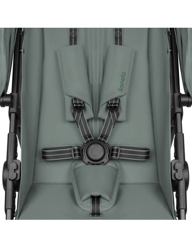 BN-LO-EMERALD_GREEN_FOREST,Carucior sport, Lionelo, Emerald, Pliere cu o mana, Copertina XXL UPF50+, Spatar reglabil, Suspensie 