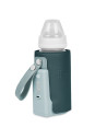 BN-LOC-THERMUP_GO_PLUS_GREEN_GRAPHITE,Incalzitor biberoane, Lionelo, ThermUp Go Plus, Portabil, Cu aspect elegant, Temperatura c