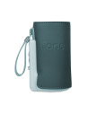 BN-LOC-THERMUP_GO_PLUS_GREEN_GRAPHITE,Incalzitor biberoane, Lionelo, ThermUp Go Plus, Portabil, Cu aspect elegant, Temperatura c