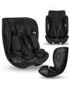 BN-LO-MOXIE_NEXT_I-SIZE_BLACK_CARBON,Scaun auto, Lionelo, Moxie Next, i-Size, 40-105 cm, Tetiera reglabila pe 8 trepte, Inclinar