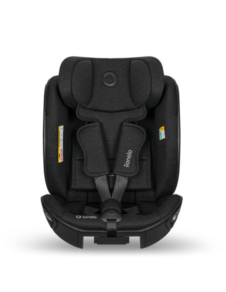BN-LO-MOXIE_NEXT_I-SIZE_BLACK_CARBON,Scaun auto, Lionelo, Moxie Next, i-Size, 40-105 cm, Tetiera reglabila pe 8 trepte, Inclinar