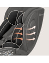 BN-LO-MOXIE_NEXT_I-SIZE_BLACK_CARBON,Scaun auto, Lionelo, Moxie Next, i-Size, 40-105 cm, Tetiera reglabila pe 8 trepte, Inclinar