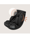 BN-LO-MOXIE_NEXT_I-SIZE_BLACK_CARBON,Scaun auto, Lionelo, Moxie Next, i-Size, 40-105 cm, Tetiera reglabila pe 8 trepte, Inclinar