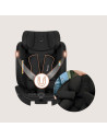 BN-LO-MOXIE_NEXT_I-SIZE_BLACK_CARBON,Scaun auto, Lionelo, Moxie Next, i-Size, 40-105 cm, Tetiera reglabila pe 8 trepte, Inclinar