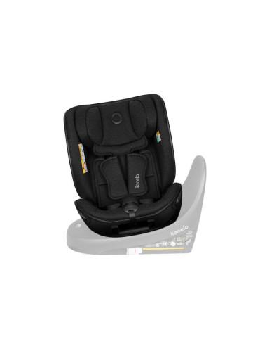 BN-LO-MOXIE_NEXT_I-SIZE_BLACK_CARBON,Scaun auto, Lionelo, Moxie Next, i-Size, 40-105 cm, Tetiera reglabila pe 8 trepte, Inclinar