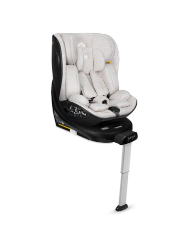 BN-LO-MOXIE_NEXT_I-SIZE_BEIGE SAND,Scaun auto, Lionelo, Moxie Next, i-Size, 40-105 cm, Tetiera reglabila pe 8 trepte, Inclinare 