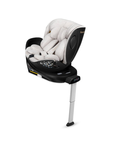 BN-LO-MOXIE_NEXT_I-SIZE_BEIGE SAND,Scaun auto, Lionelo, Moxie Next, i-Size, 40-105 cm, Tetiera reglabila pe 8 trepte, Inclinare 