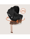 BN-LO-MOXIE_PLUS_I-SIZE_BASE_BLACK,Baza scaun auto i-Size, Lionelo, Moxie Next, Rotativa 360, Cu isofix si picior stabilizator, 