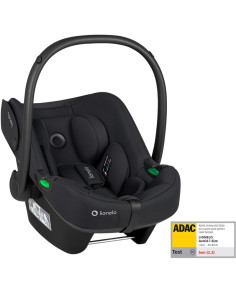 BN-LO-ASTRID_I-SIZE_BLACK_ONYX,Scoica auto, Lionelo, i-Size Astrid, 0-13 Kg, 40-87 cm, Cu salteluta, Testat ADAC, Conform cu sta