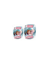 BN-RN246094,Set protectii cotiere si genunchiere pentru copii, Stamp, Disney, Frozen, Marime universala, Potrivite pentru role, 