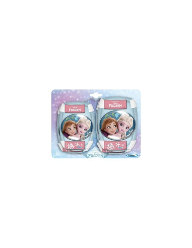 BN-RN246094,Set protectii cotiere si genunchiere pentru copii, Stamp, Disney, Frozen, Marime universala, Potrivite pentru role, 