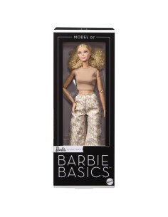 MTJJX26,Barbie Signature Papusa Barbie Basic Model 07 Blonda