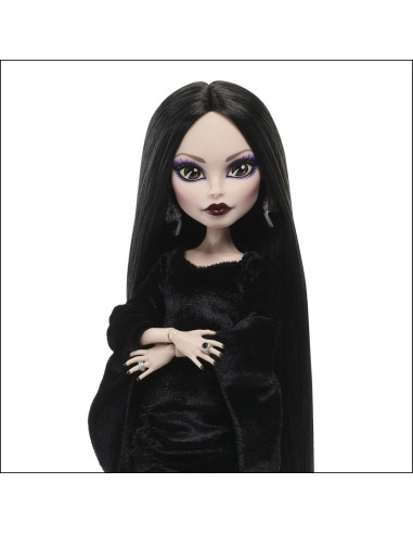MTJLK99,Monster High Wednesday Papusa Morticia Addams