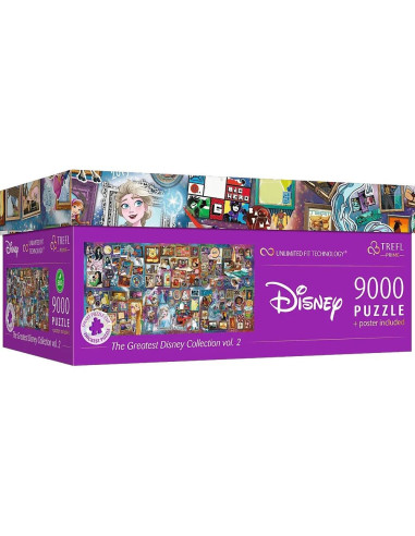 VV-81043,Puzzle Trefl Uft 9000 Cea Mai Mare Colectie Disney