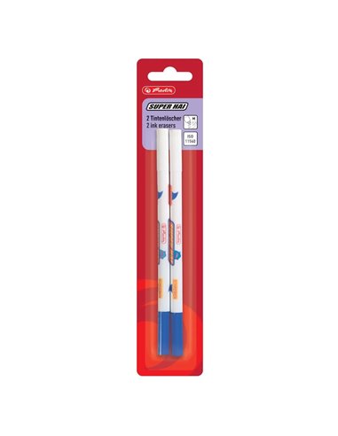 Carioca corectoare Herlitz Super Hai, varf 1 mm, set 2 bucati