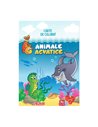 Carte de colorat Herlitz A4, 16 pagini, Animale Acvatice