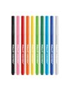Carioca Pelikan Colorella Super Brush, 10 culori, Varf tip pensula