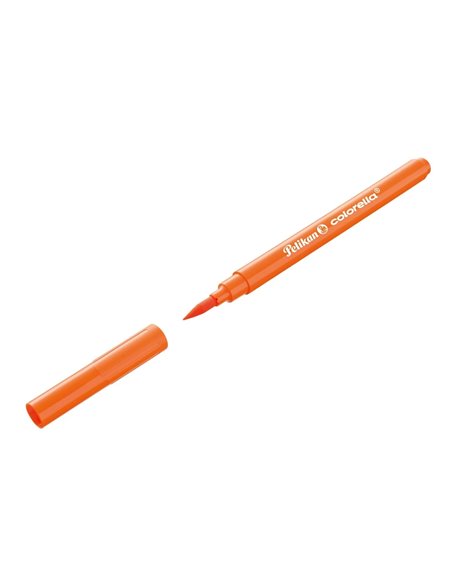Carioca Pelikan Colorella Super Brush, 10 culori, Varf tip pensula 