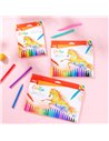 Carioci Deli DLEC10000 ColoRun, 12 culori